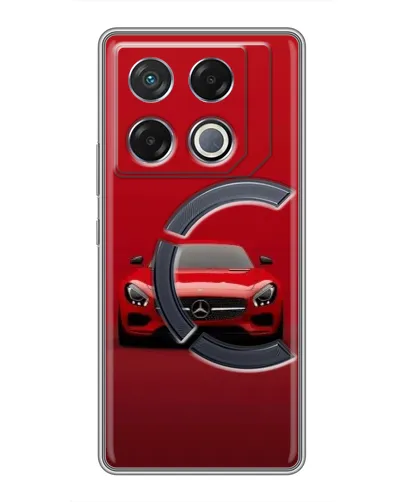 Чехол для Infinix GT 20 Pro с картинкой «Красный Mercedes AMG» Чехол для Infinix GT 20 Pro с картинкой «Красный Mercedes AMG»
