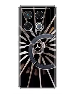 Чехол для Infinix GT 20 Pro с картинкой «Диск Mercedes»