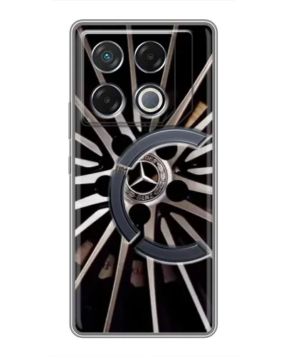 Чехол для Infinix GT 20 Pro с картинкой «Диск Mercedes» Чехол для Infinix GT 20 Pro с картинкой «Диск Mercedes»