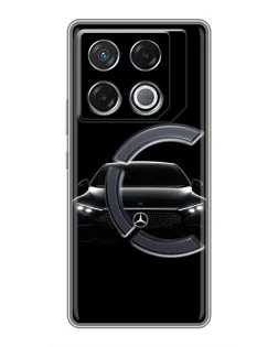 Чехол для Infinix GT 20 Pro с картинкой «Mercedes Vision — концепт»
