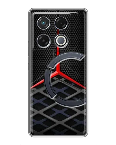 Чехол для Infinix GT 20 Pro с картинкой «Mercedes Carbon Grid» Чехол для Infinix GT 20 Pro с картинкой «Mercedes Carbon Grid»
