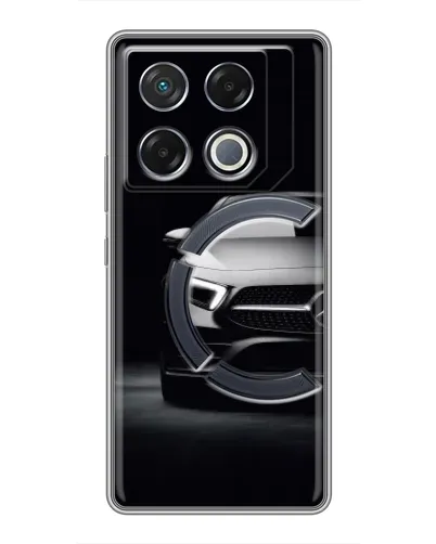 Чехол для Infinix GT 20 Pro с картинкой «Свет фар Mercedes» Чехол для Infinix GT 20 Pro с картинкой «Свет фар Mercedes»