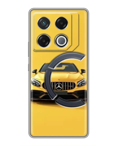 Чехол для Infinix GT 20 Pro с картинкой «Желтый Mercedes GT» Чехол для Infinix GT 20 Pro с картинкой «Желтый Mercedes GT»