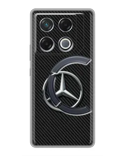 Чехол для Infinix GT 20 Pro с картинкой «Карбоновый Mercedes стиль» Чехол для Infinix GT 20 Pro с картинкой «Карбоновый Mercedes стиль»