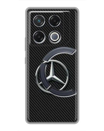 Чехол для Infinix GT 20 Pro с картинкой «Карбоновый Mercedes стиль» Чехол для Infinix GT 20 Pro с картинкой «Карбоновый Mercedes стиль»