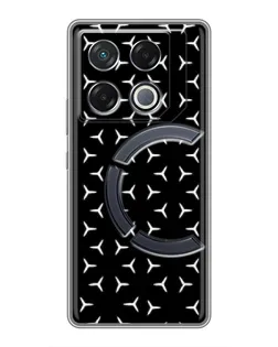 Чехол для Infinix GT 20 Pro с картинкой «Mercedes паттерн звезд» Чехол для Infinix GT 20 Pro с картинкой «Mercedes паттерн звезд»