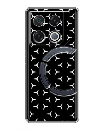 Чехол для Infinix GT 20 Pro с картинкой «Mercedes паттерн звезд» Чехол для Infinix GT 20 Pro с картинкой «Mercedes паттерн звезд»