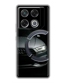 Чехол для Infinix GT 20 Pro с картинкой «Audi — детализация кузова»