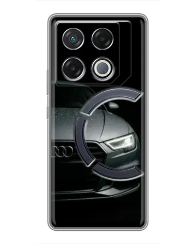 Чехол для Infinix GT 20 Pro с картинкой «Audi — детализация кузова» Чехол для Infinix GT 20 Pro с картинкой «Audi — детализация кузова»