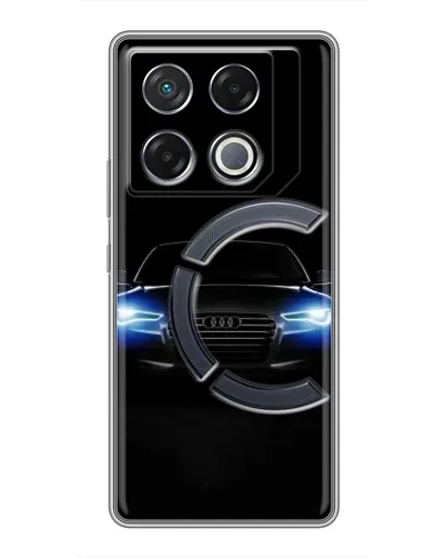 Чехол для Infinix GT 20 Pro с картинкой «Audi в неоне» Чехол для Infinix GT 20 Pro с картинкой «Audi в неоне»