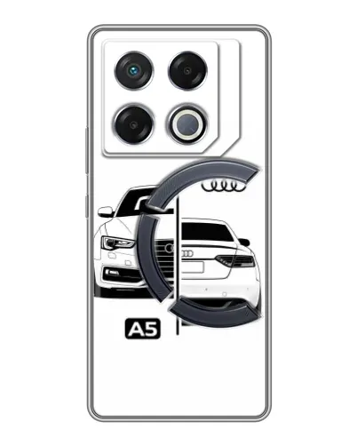 Чехол для Infinix GT 20 Pro с картинкой «Audi — контрастный дизайн» Чехол для Infinix GT 20 Pro с картинкой «Audi — контрастный дизайн»