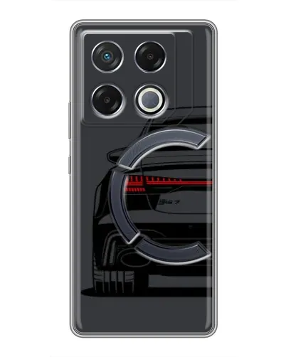 Чехол для Infinix GT 20 Pro с картинкой «Задняя часть Audi — арт» Чехол для Infinix GT 20 Pro с картинкой «Задняя часть Audi — арт»