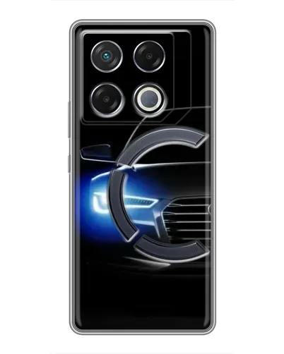 Чехол для Infinix GT 20 Pro с картинкой «Неоновый взгляд Audi» Чехол для Infinix GT 20 Pro с картинкой «Неоновый взгляд Audi»