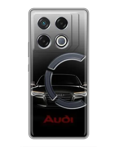 Чехол для Infinix GT 20 Pro с картинкой «Audi — градиентный контур» Чехол для Infinix GT 20 Pro с картинкой «Audi — градиентный контур»