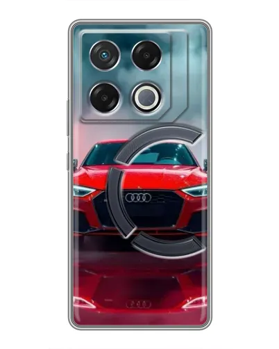 Чехол для Infinix GT 20 Pro с картинкой «Audi RS — красный стиль» Чехол для Infinix GT 20 Pro с картинкой «Audi RS — красный стиль»