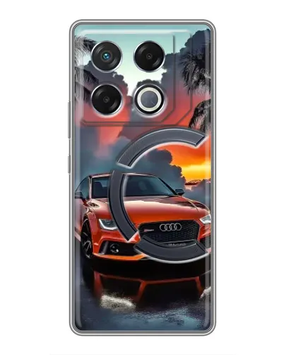 Чехол для Infinix GT 20 Pro с картинкой «Audi — закат» Чехол для Infinix GT 20 Pro с картинкой «Audi — закат»