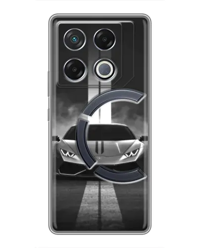 Чехол для Infinix GT 20 Pro с картинкой «Lamborghini симметрия дорог» Чехол для Infinix GT 20 Pro с картинкой «Lamborghini симметрия дорог»