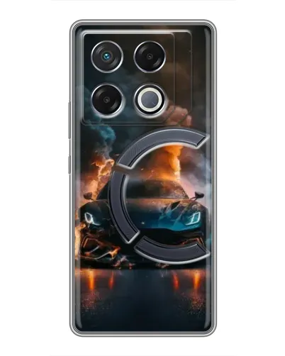 Чехол для Infinix GT 20 Pro с картинкой «Lamborghini дымная эстетика» Чехол для Infinix GT 20 Pro с картинкой «Lamborghini дымная эстетика»