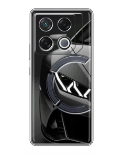 Чехол для Infinix GT 20 Pro с картинкой «Lamborghini фары детализация»