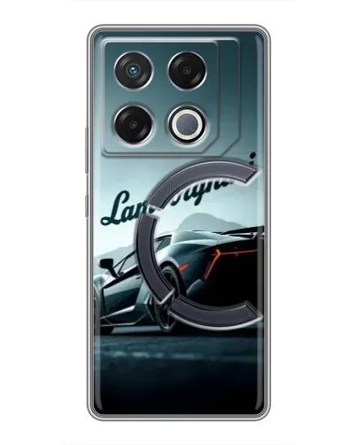 Чехол для Infinix GT 20 Pro с картинкой «Классическая надпись Lamborghini» Чехол для Infinix GT 20 Pro с картинкой «Классическая надпись Lamborghini»