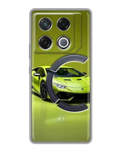 Чехол для Infinix GT 20 Pro с картинкой «Салатовый Lamborghini Huracan» Чехол для Infinix GT 20 Pro с картинкой «Салатовый Lamborghini Huracan»