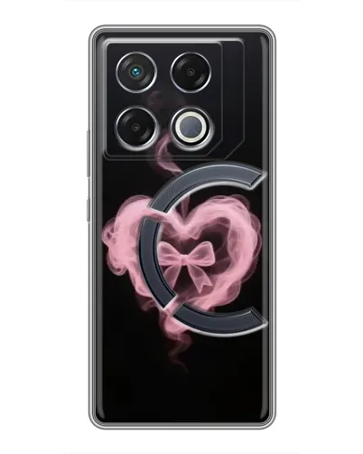 Чехол для Infinix GT 20 Pro с картинкой «Дымчатое сердце»