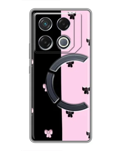 Чехол для Infinix GT 20 Pro с картинкой «Контрастные банты»