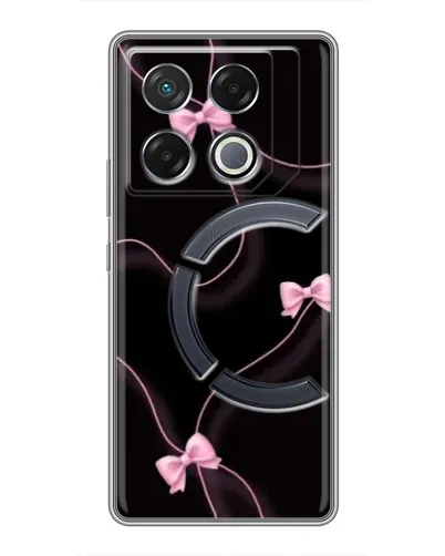 Чехол для Infinix GT 20 Pro с картинкой «Розовые ленты»