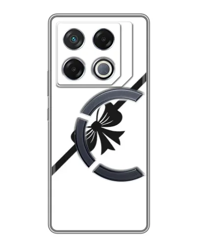 Чехол для Infinix GT 20 Pro с картинкой «Диагональный бант»