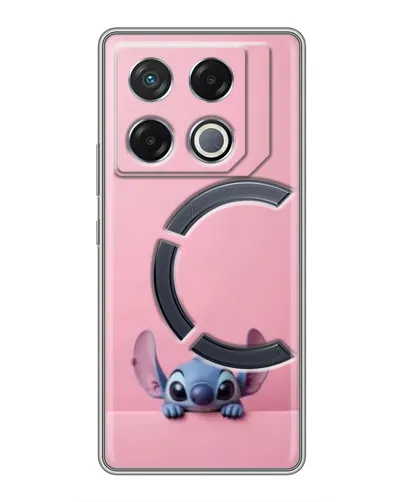 Чехол для Infinix GT 20 Pro с картинкой «Stitch выглядывает»