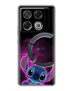 Чехол для Infinix GT 20 Pro с картинкой «Неоновый Stitch»