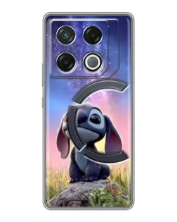 Чехол для Infinix GT 20 Pro с картинкой «Стич на рассвете»