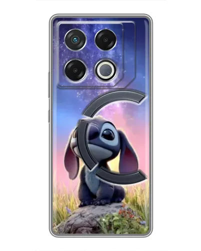 Чехол для Infinix GT 20 Pro с картинкой «Стич на рассвете»