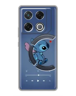 Чехол для Infinix GT 20 Pro с картинкой «Музыкальный Stitch»