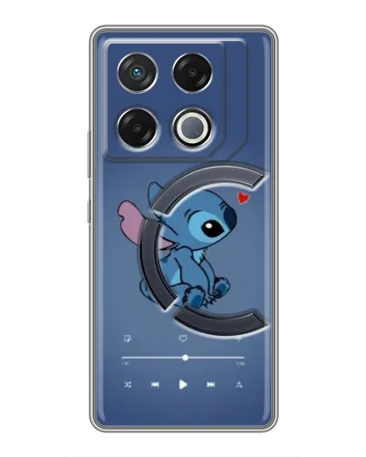 Чехол для Infinix GT 20 Pro с картинкой «Музыкальный Stitch»