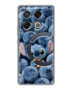 Чехол для Infinix GT 20 Pro с картинкой «Стич и голубика»