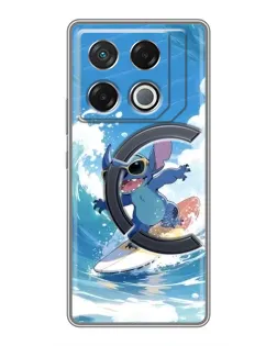 Чехол для Infinix GT 20 Pro с картинкой «Стич на волне»