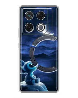Чехол для Infinix GT 20 Pro с картинкой «Лунная ночь Стича»