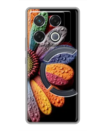 Чехол для Infinix GT 20 Pro с картинкой «Радужный цветок» Чехол для Infinix GT 20 Pro с картинкой «Радужный цветок»