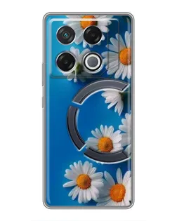 Чехол для Infinix GT 20 Pro с картинкой «Белоснежные маргаритки» Чехол для Infinix GT 20 Pro с картинкой «Белоснежные маргаритки»
