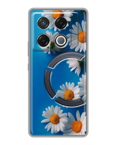 Чехол для Infinix GT 20 Pro с картинкой «Белоснежные маргаритки» Чехол для Infinix GT 20 Pro с картинкой «Белоснежные маргаритки»