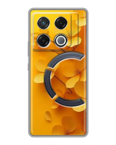 Чехол для Infinix GT 20 Pro с картинкой «Золотые лепестки» Чехол для Infinix GT 20 Pro с картинкой «Золотые лепестки»