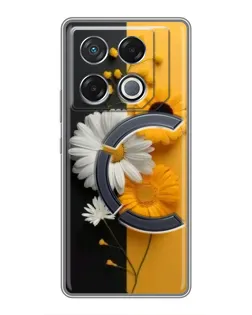 Чехол для Infinix GT 20 Pro с картинкой «Подсолнух и ромашка» Чехол для Infinix GT 20 Pro с картинкой «Подсолнух и ромашка»