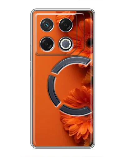 Чехол для Infinix GT 20 Pro с картинкой «Оранжевые герберы» Чехол для Infinix GT 20 Pro с картинкой «Оранжевые герберы»