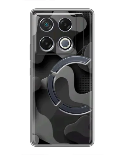 Чехол для Infinix GT 20 Pro с картинкой «Темный абстрактный камуфляж»