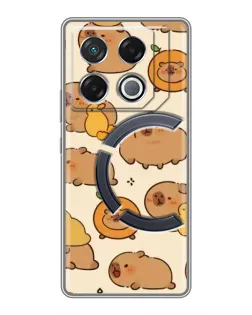 Чехол для Infinix GT 20 Pro с картинкой «Капибары с апельсинами» Чехол для Infinix GT 20 Pro с картинкой «Капибары с апельсинами»
