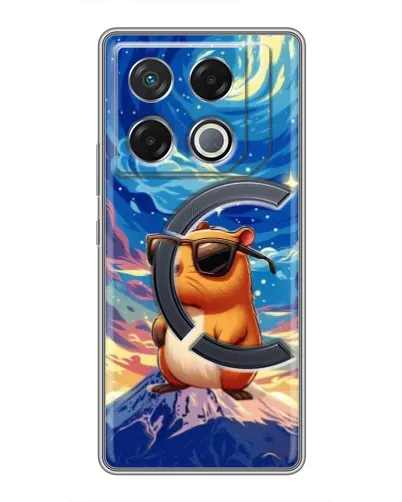Чехол для Infinix GT 20 Pro с картинкой «Капибара Ван Гога» Чехол для Infinix GT 20 Pro с картинкой «Капибара Ван Гога»