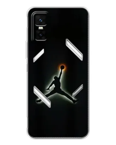 Чехол для Infinix GT 30 Pro с картинкой «Jordan Gradient Logo»