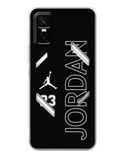 Чехол для Infinix GT 30 Pro с картинкой «Jordan Vertical»