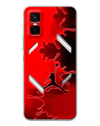 Чехол для Infinix GT 30 Pro с картинкой «Jordan Red Smoke»